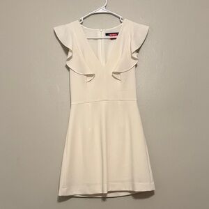 Whisper Ruffle Mini Dress - French Connection